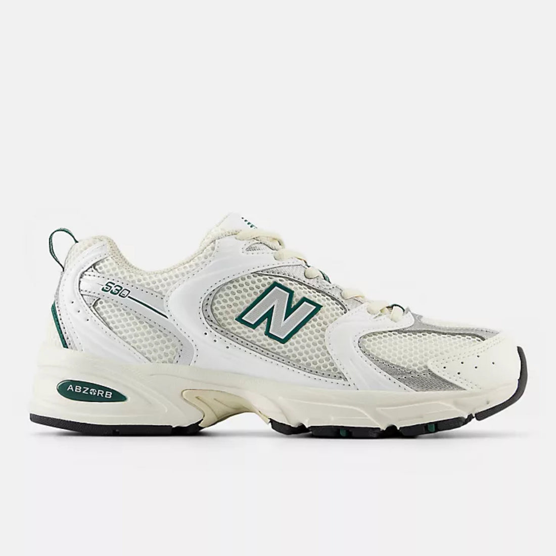 NEW BALNCE 530 WHITE/ MARSH GREEN