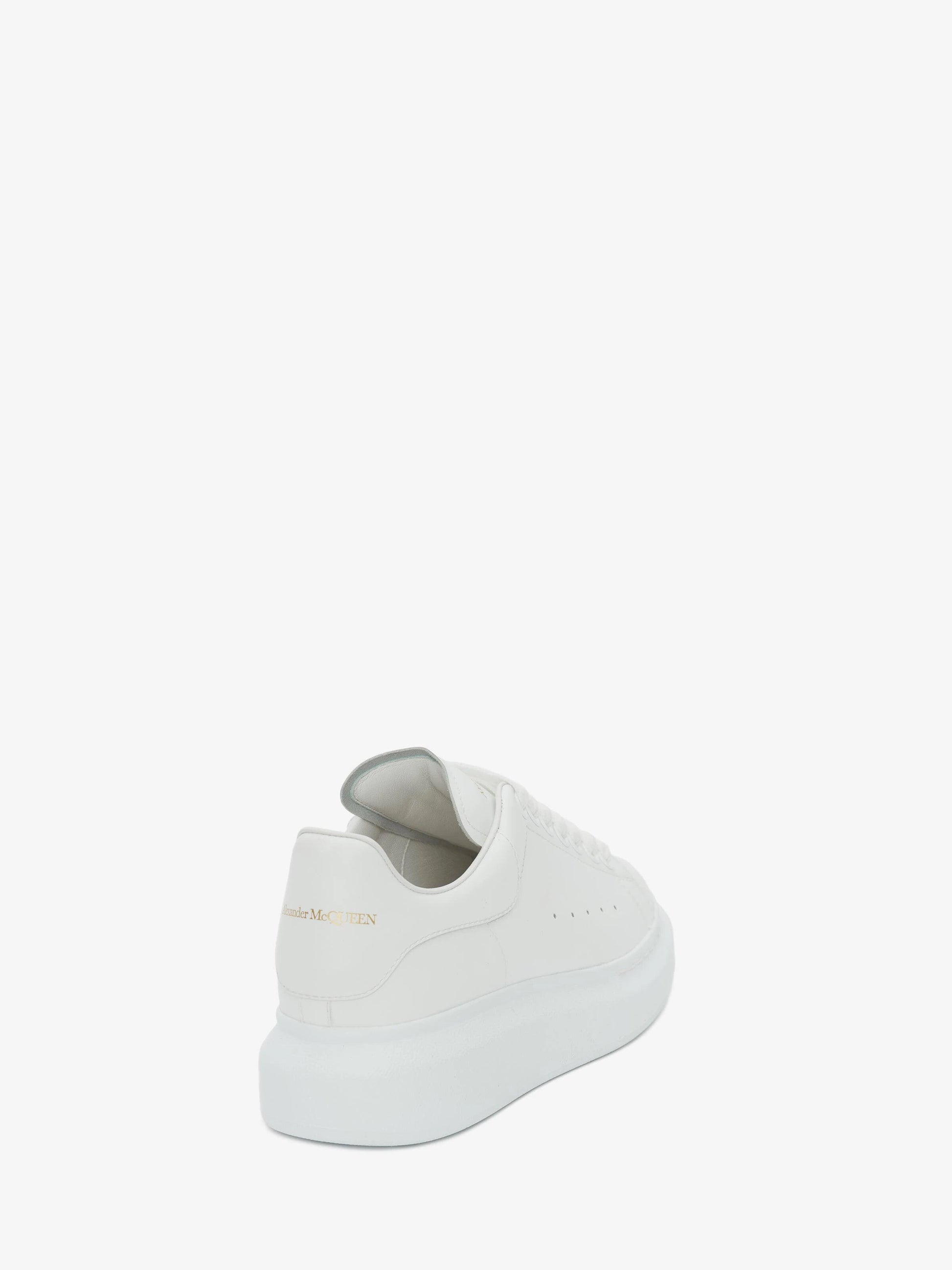 Alexander McQueen Men's Oversized 
Sneaker in White