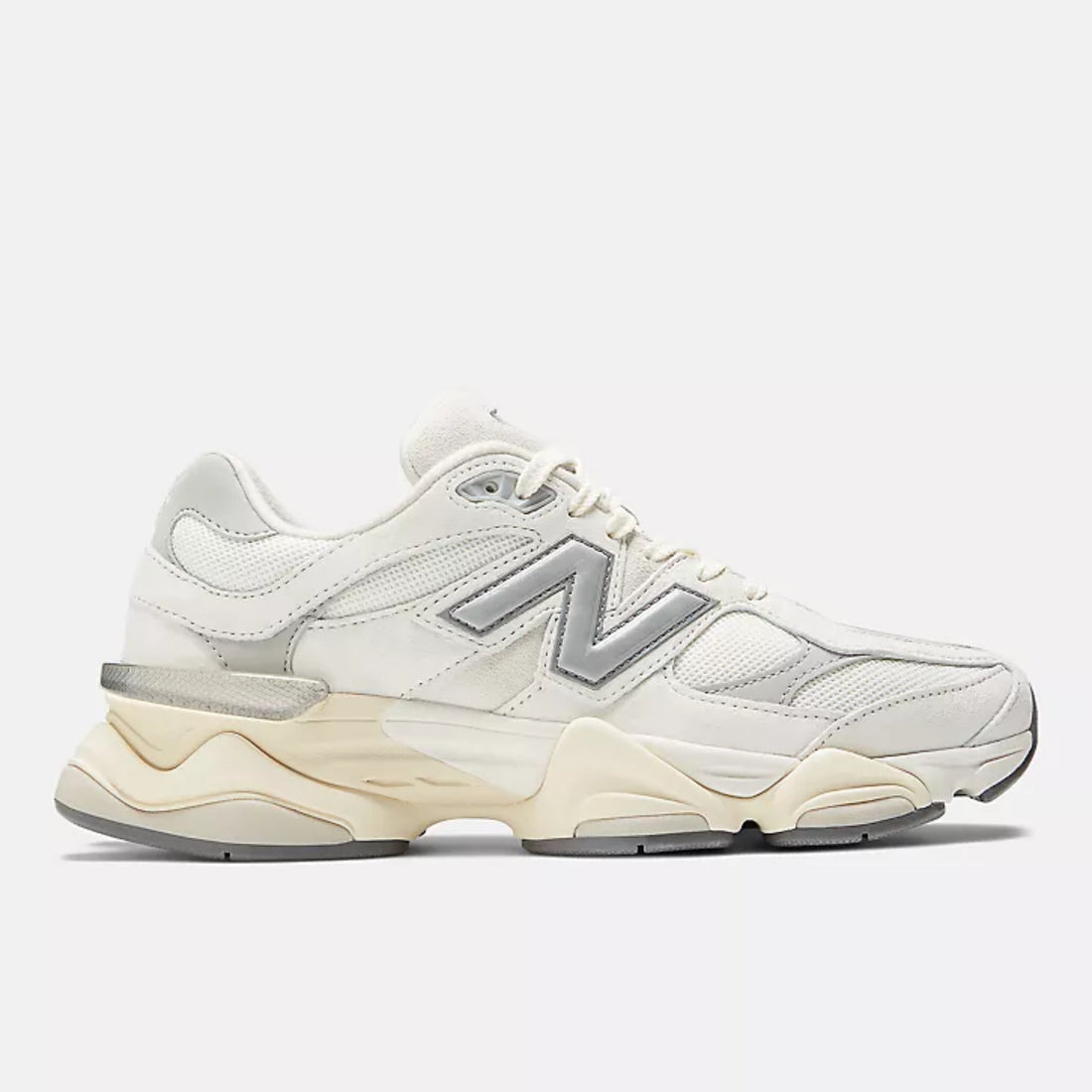 NEW BALANCE 9060 CONCRETE AND SILVER METALLIC