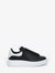 Alexander McQueen Men's Oversized 
Sneaker in Black/White