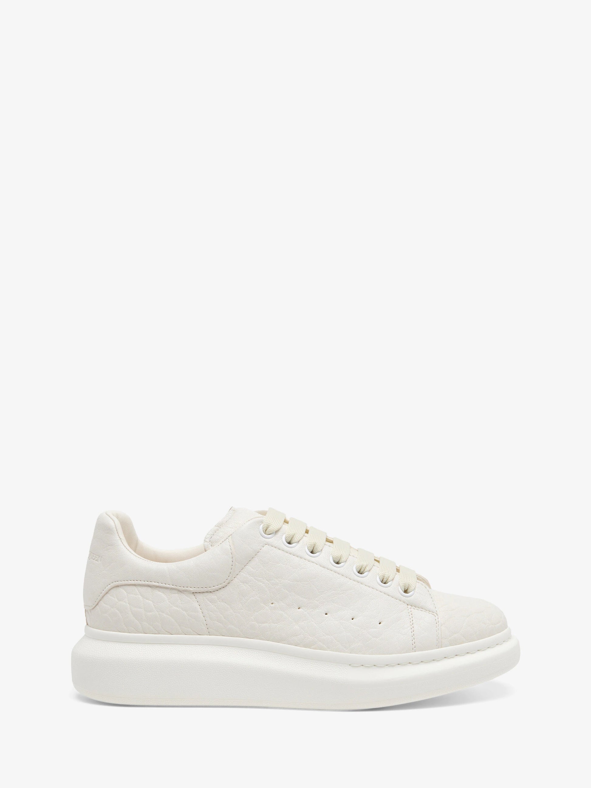 Alexander McQueen Men's Oversized Sneaker in Off White