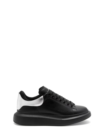 ALEXANDER McQUEEN Men's Oversized Sneaker in Black/Silver