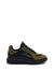 ALEXANDER McQUEEN Men's Oversized Retro Sneaker in Black/khaki