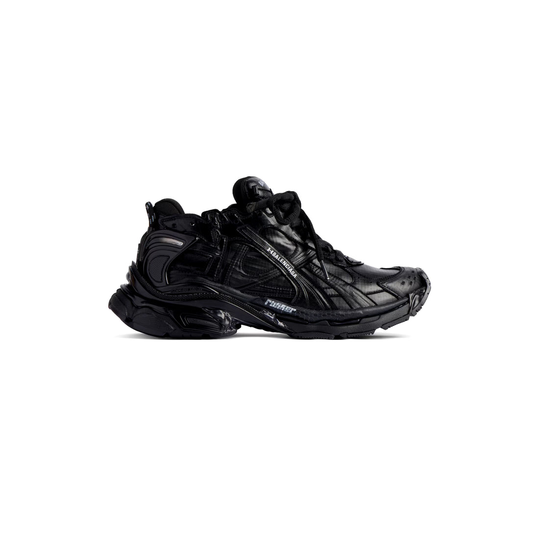 BALENCIAGA RUNNER RIPSTOP SNEAKER IN BLACK