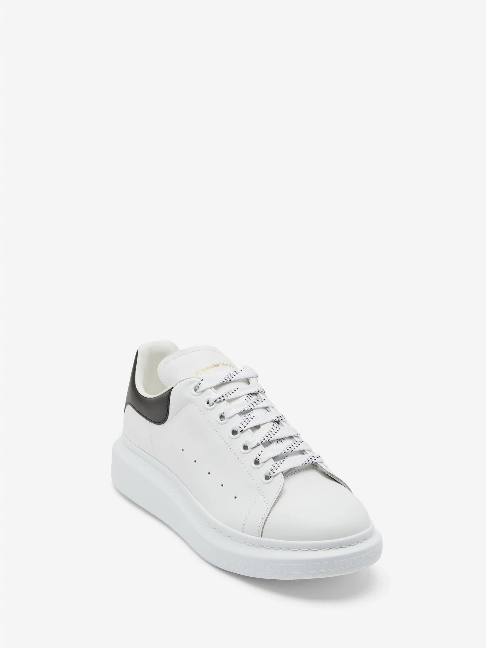 Alexander McQueen Men's Oversized 
Sneakers White/Black