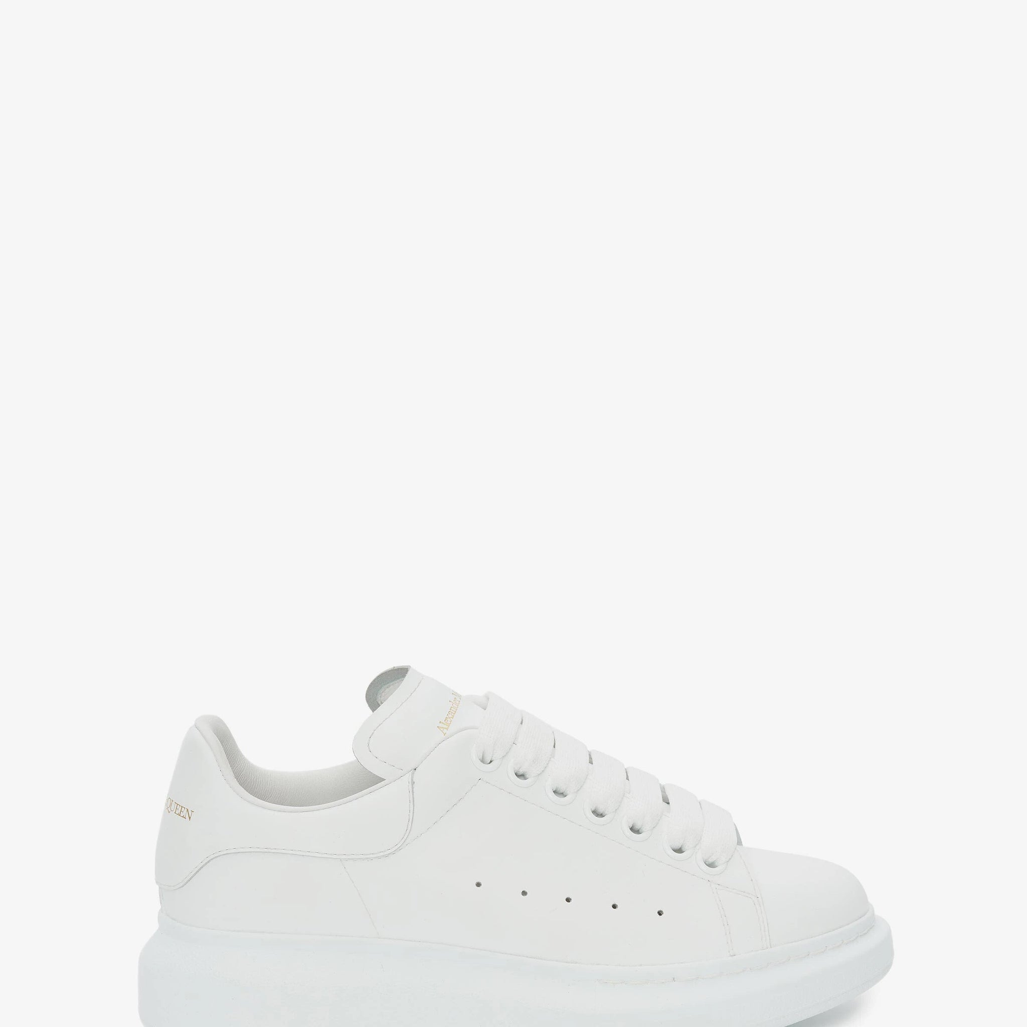 Alexander McQueen Men's Oversized 
Sneaker in White