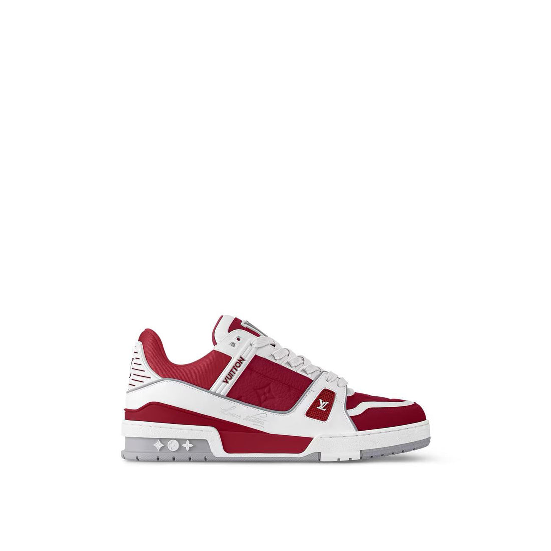 LV TRAINER SNEAKER SARI/RED