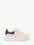 Alexander McQueen Men's Oversized 
Sneaker in Off-white/bordeaux