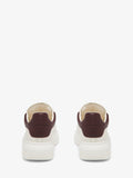 Alexander McQueen Men's Oversized 
Sneaker in Off-white/bordeaux