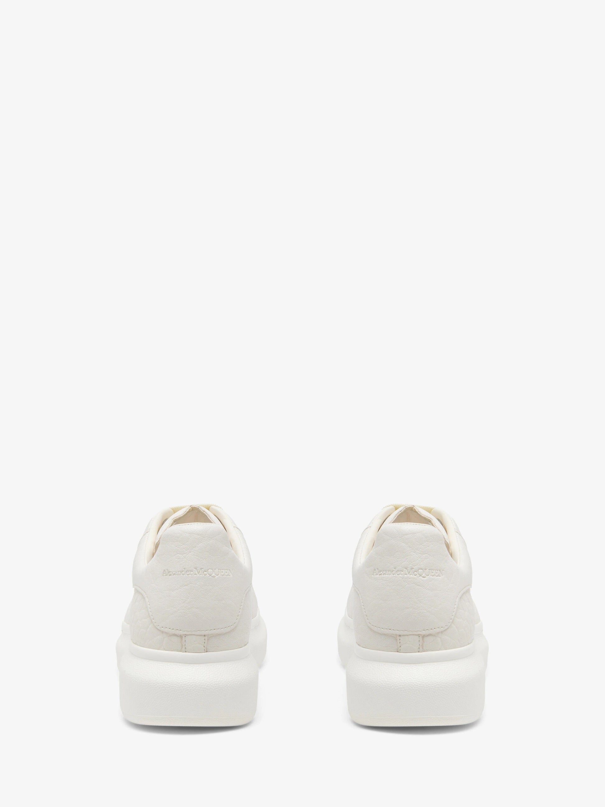 Alexander McQueen Men's Oversized Sneaker in Off White