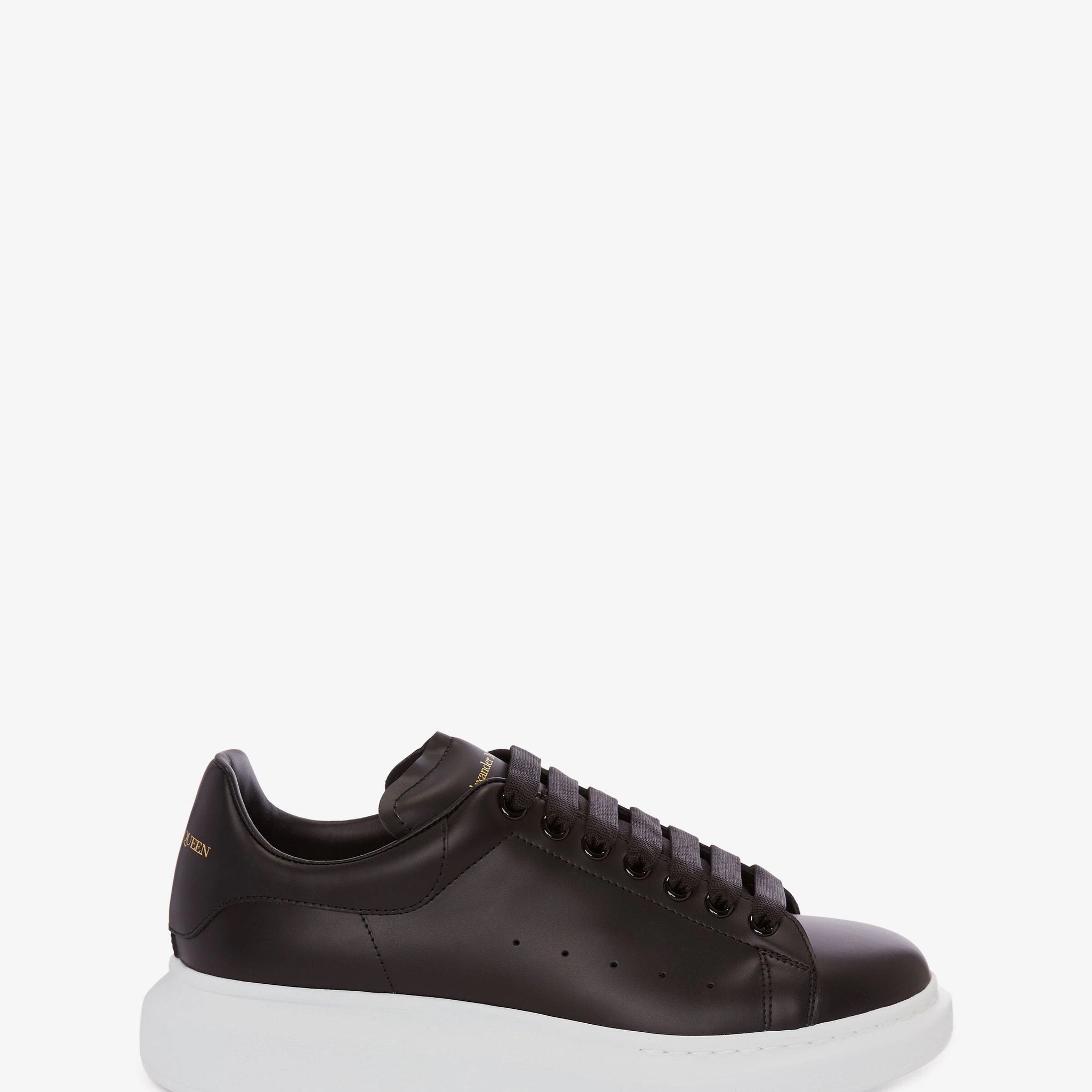 Alexander McQueen Men's Oversized 
Oversized Sneaker in Black